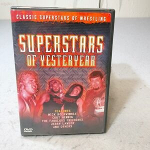 Superstars of Yesteryear Classic Superstars of Wrestling DVD 2003 Delta 82 444